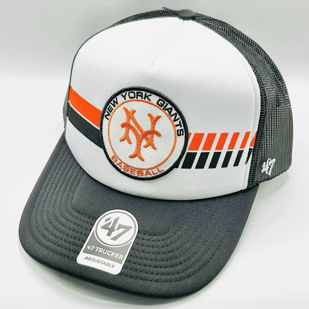 New York Giants San Francisco '47 Brand Retro Foam Trucker Hat Cap Snapback MLB